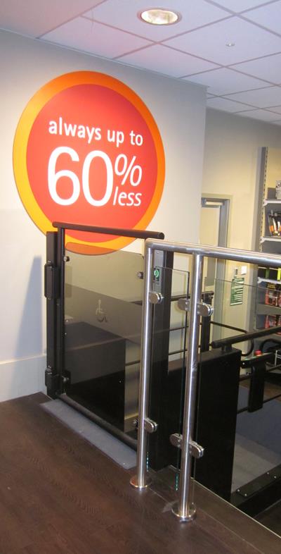 Portable Platform Step Lift - Vertical Rise Platform Step Lift EVO300 ...