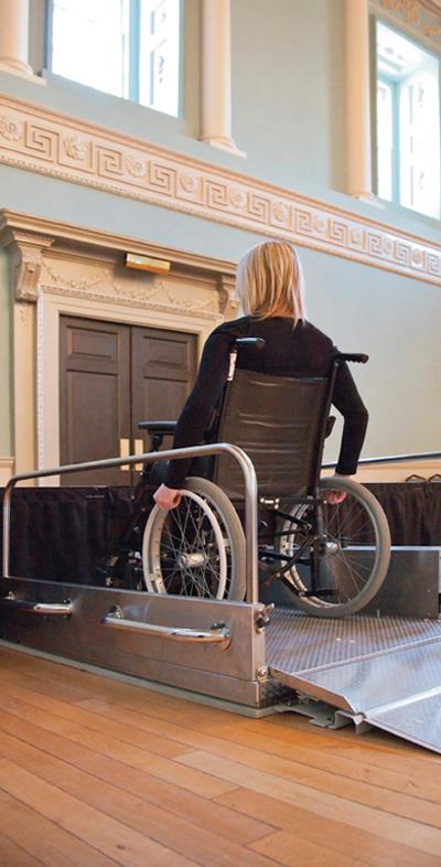 Portable Platform Step Lift for Disabled Access and Wheelchair ...